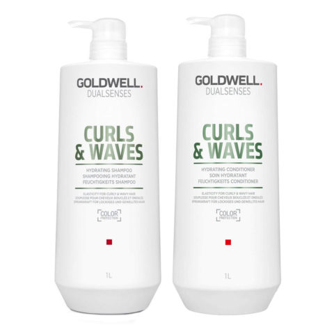 Goldwell Dualsenses Curls & Waves Hydrating Shampoo 1000ml Conditioner 1000ml