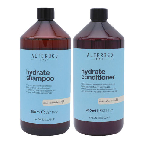 Alterego Hydrate Set Moisturizing Shampoo 950ml and Conditioner 950ml