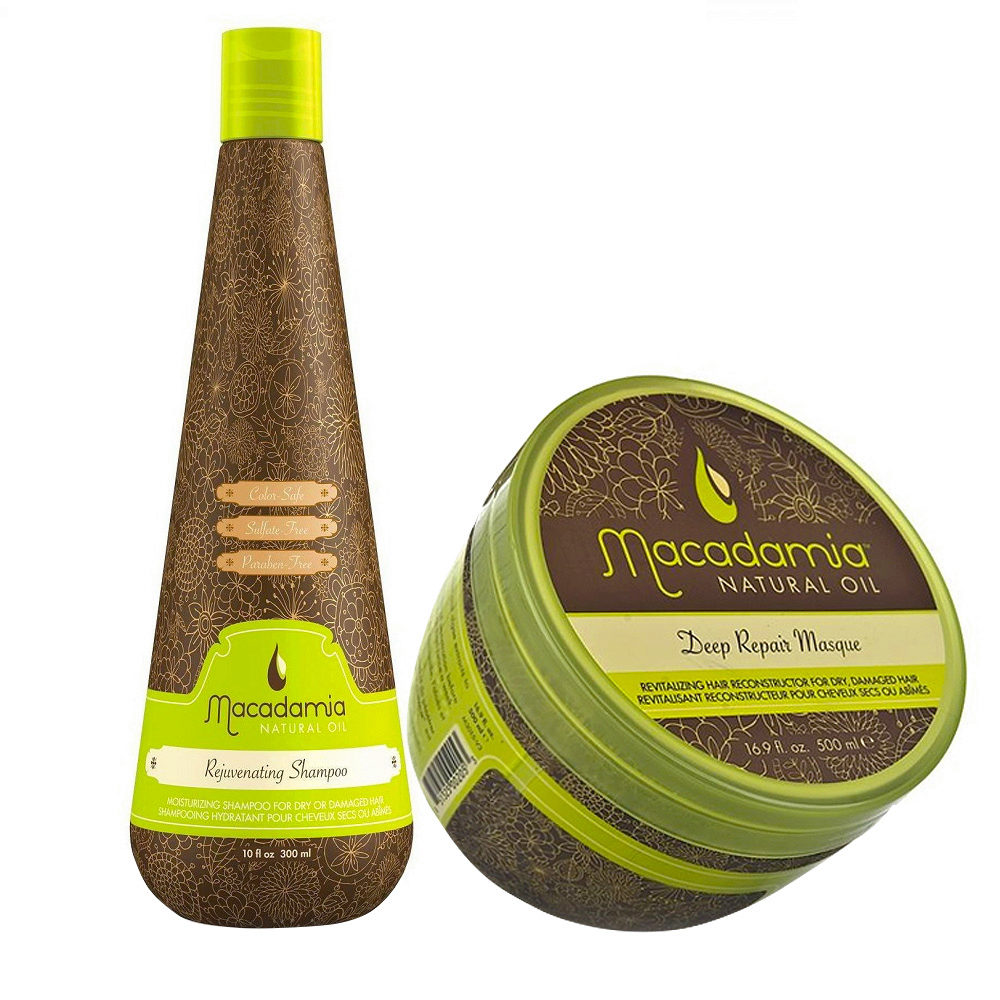 Macadamia Kit for Very Damaged Hair Shampoo 300ml and Mask 470ml