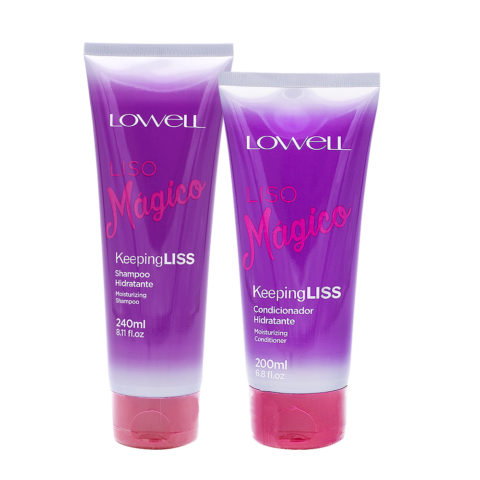 Lowell Liso Magico Shampoo 240ml And Conditioner 200ml Smoothing