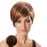 Hairdo Angled Cut Medium Ruby Brown wig