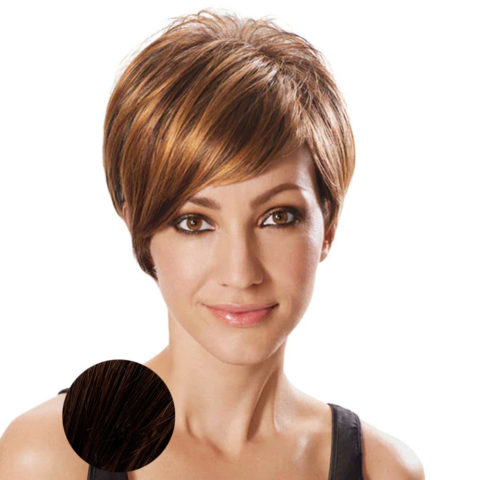 Hairdo Angled Cut Medium Copper Brown wig