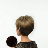 Hairdo Angled Cut Medium Copper Brown wig