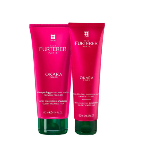 René Furterer Okara for Colored Hair Shampoo 200ml and Conditioner 150ml
