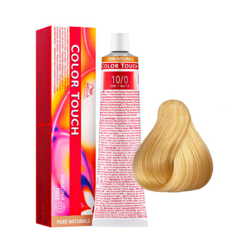 Wella Color Touch Rich Naturals 10/0 Platinum Blond 60ml - semi-permanent color without ammonia