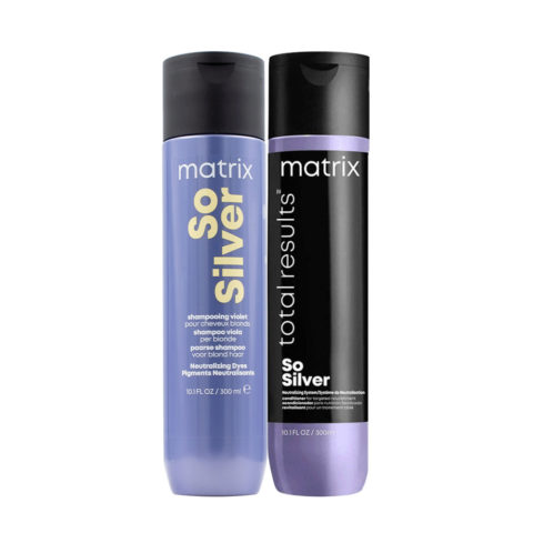 Matrix Haircare So Silver Shampoo 300ml Conditioner 300ml