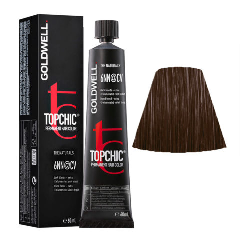 6NN @ CV Dark Blonde Cool Violet Goldwell Topchic Tube 60ml