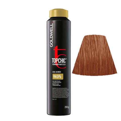 9N@Pk Light Blonde Pink Goldwell Topchic Cylinder 250gr