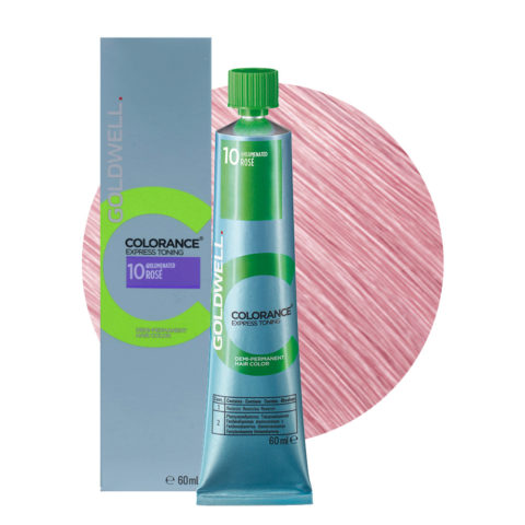 10 Rose Goldwell Colorance Express Toning Tube 60ml