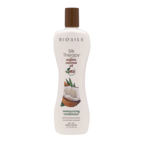 Biosilk Silk Therapy With Coconut Oil Moisturizing Conditioner 355ml