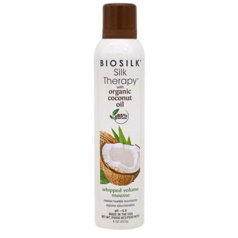 Biosilk Silk Therapy With Coconut Oil Volumizing Moisturizing Foam 227gr