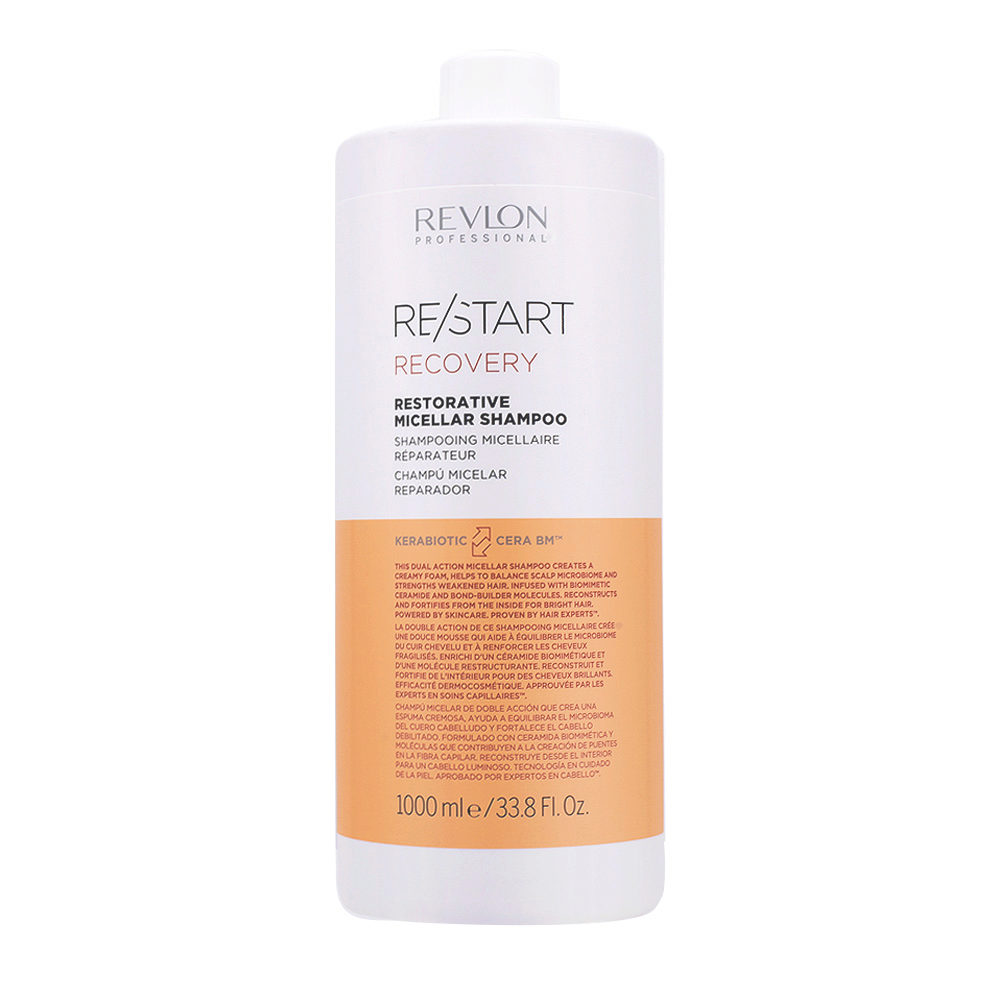 Revlon Restart Recovery Restorative Micellar Shampoo 1000ml