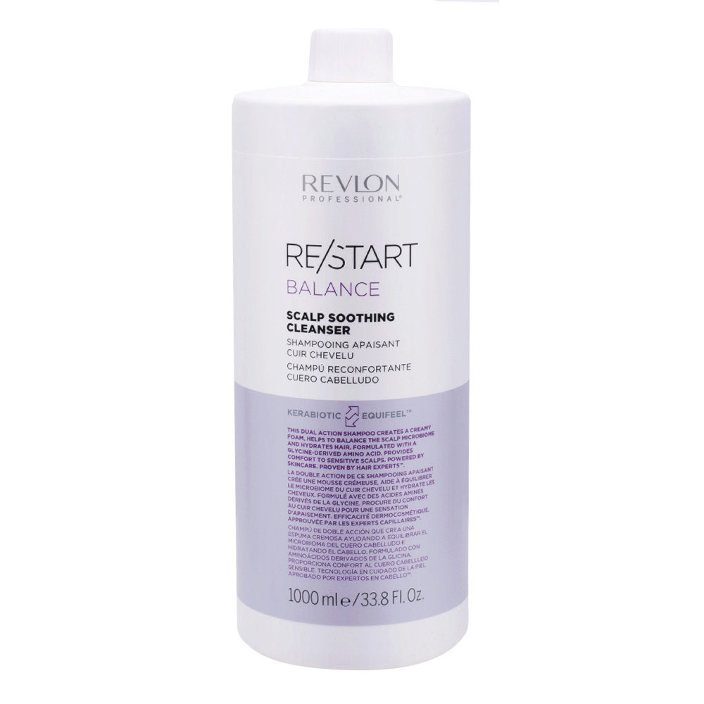 Revlon Restart Balance Scalp Soothing Shampoo Hair 1000ml Gallery 