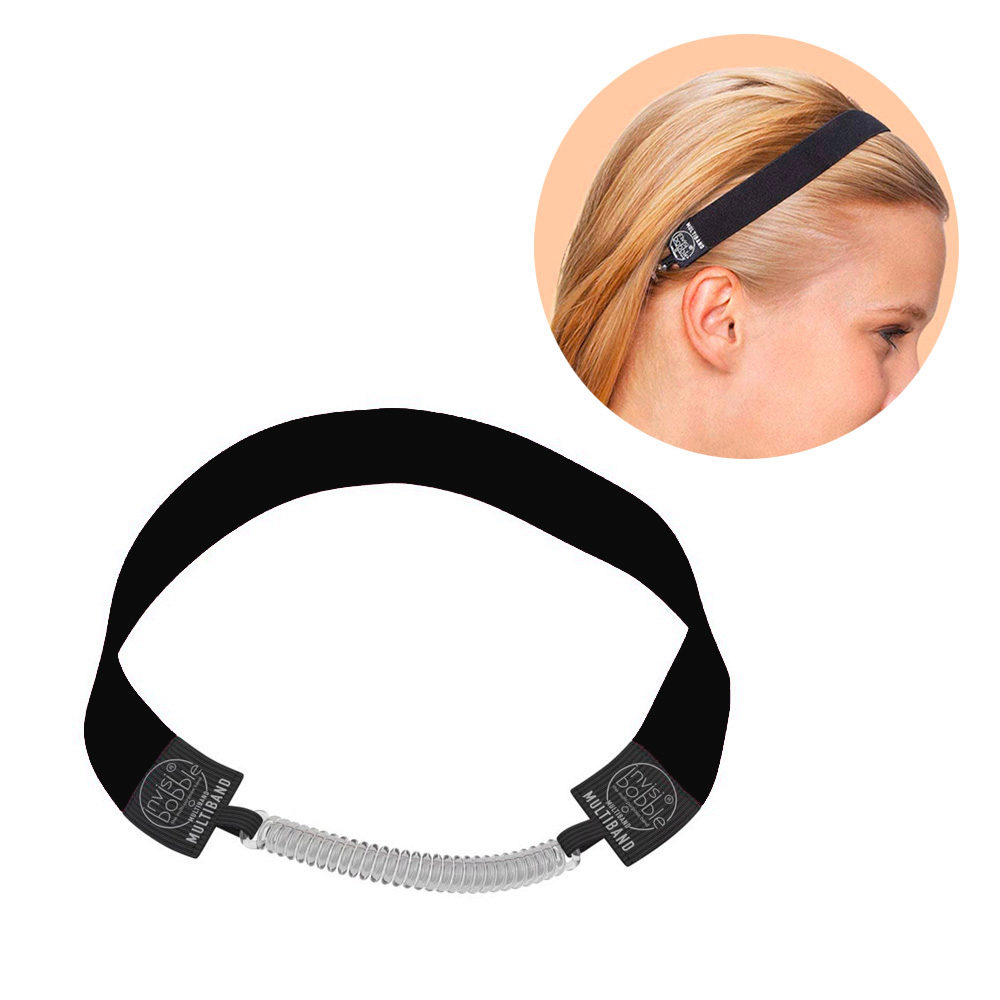 Invisibobble Multiband Black hair band | Hair Gallery Invisibobble Multiband Black hair band | Hair Gallery