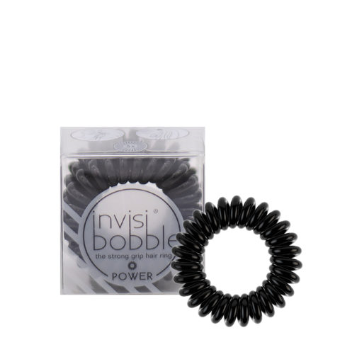 Invisibobble Power black elastic for thick hair
