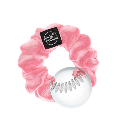 Invisibobble Sprunchie Pastel Pink Velvet Vintage Hair Tie