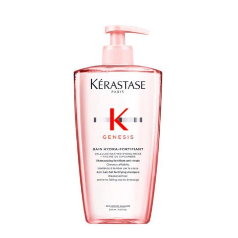 Kerastase Genesis Bain Hydra Fortifiant 500ml - shampoo for weakened and greasy hair