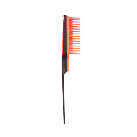 Tangle Teezer Back-Combing Hairbrush Black & Coral
