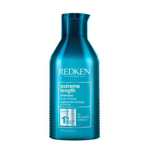 Redken Extreme Lenght Shampoo 300ml - strengthening shampoo for long hair