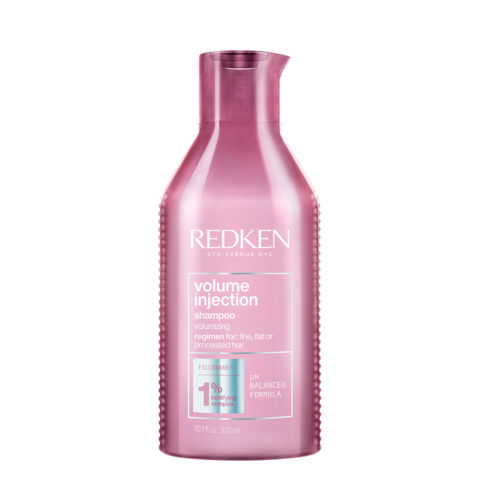Redken Volume Injection Shampoo 300ml - shampoo for fine hair