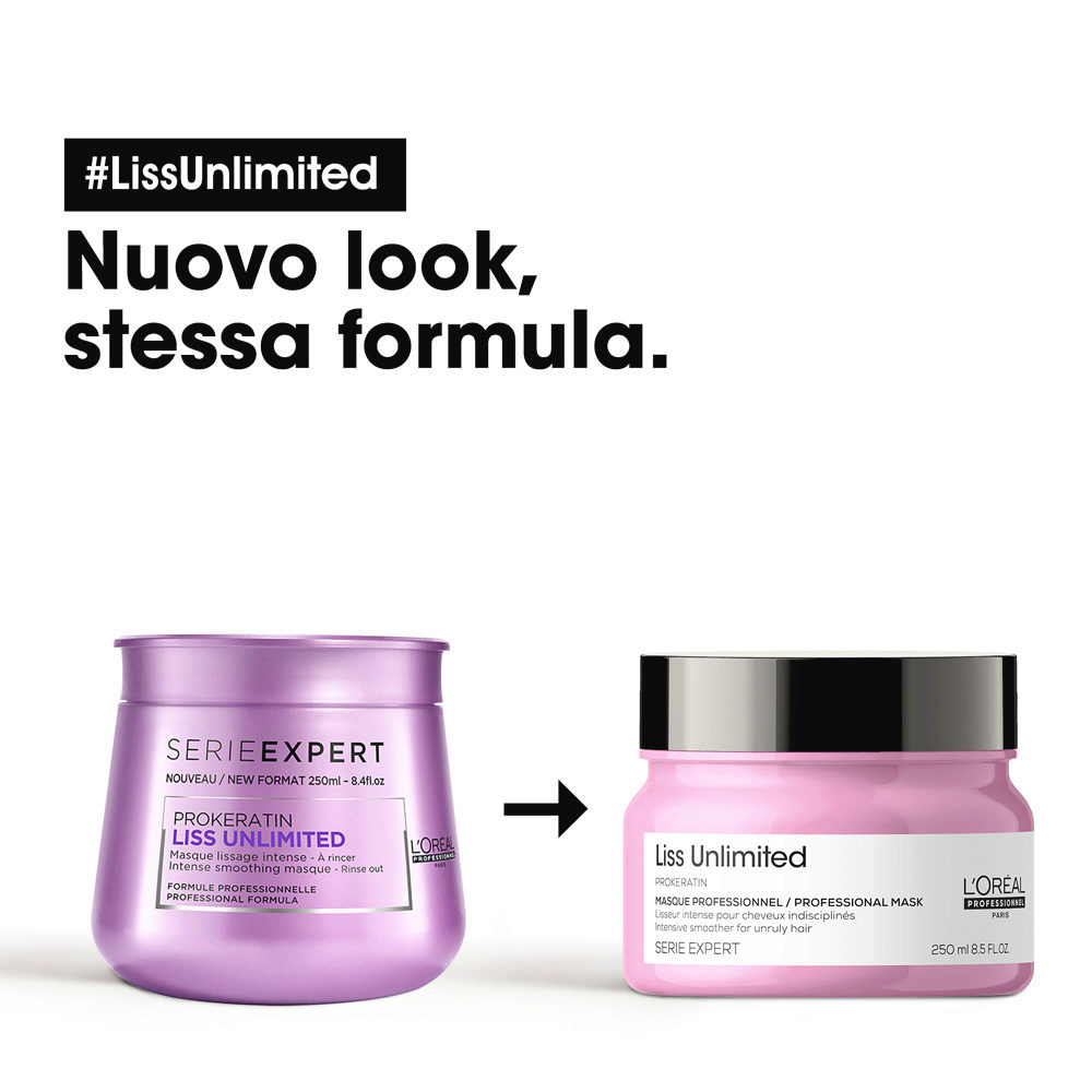 L Oreal Professionnel Paris Serie Expert Liss Unlimited Mask 250ml Hair Gallery