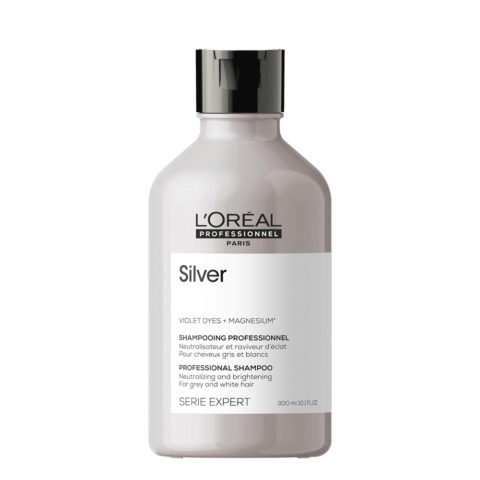 L'Oréal Professionnel Paris Serie Expert Silver Shampoo 300ml - anti-yellow shampoo