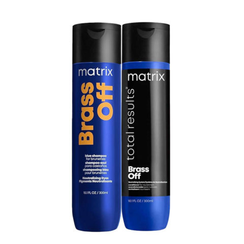 Matrix Total Results Brass Off Shampoo 300ml + Matrix Total Results Brass Off Conditioner 300ml