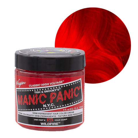 Manic Panic Class High Voltage Wildfire 118ml - Semi-Permanent Coloring Cream