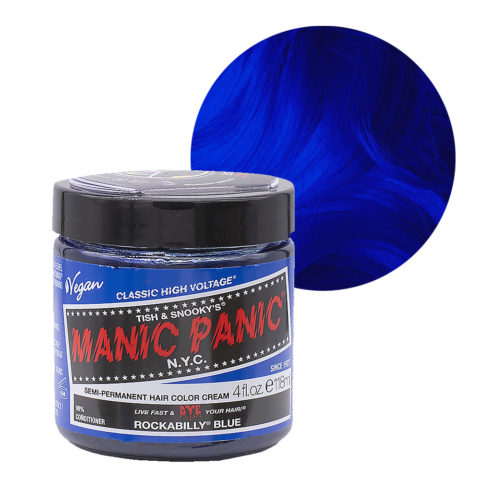 Manic Panic Classic High Voltage Rockabilly Blue 118ml - Semi-permanent coloring cream