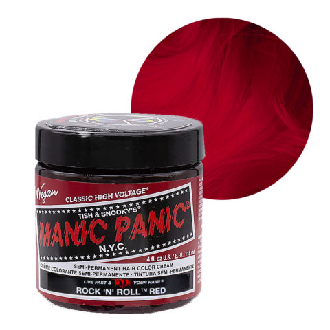 Manic Panic Classic High Voltage 118ml Rock'n' Roll Red  -  Semi-Permanent Coloring Cream