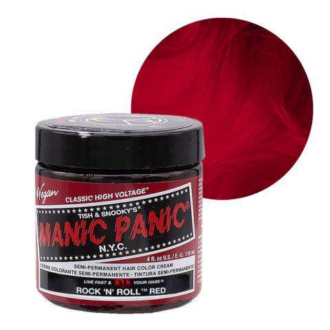 Manic Panic Classic High Voltage Rock'n' Roll Red 118ml - Semi-Permanent Coloring Cream