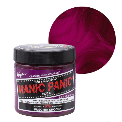 Manic Panic Classic High Voltage Fuschia Shock 118ml - Semi-Permanent Coloring Cream