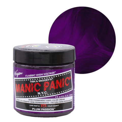 Manic Panic  Classic High Voltage Plum Passion 118ml - Semi-Permanent Coloring Cream