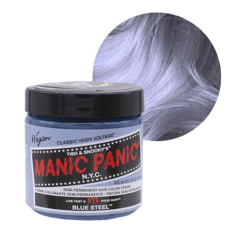 Manic Panic Classic High Voltage  Blue Steel 118ml  - Semi-Permanent Coloring Cream