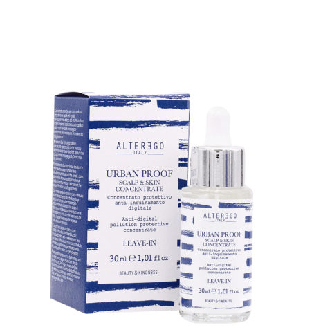 Alterego Urban Proof Scalp & Skin Concentrate 30ml - protective scalp treatment