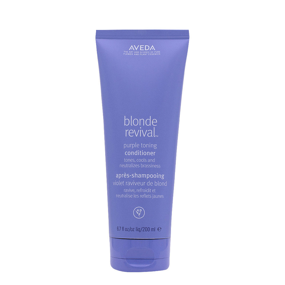 Aveda Blonde Revival Purple Toning Conditioner 200ml - anti yellow conditioner