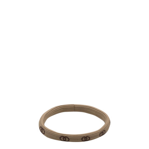 VIAHERMADA Two Circles Beige Hair Elastic