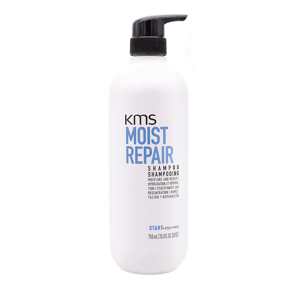 KMS Moist Repair Shampoo 750ml - shampoo for normal or dry hair