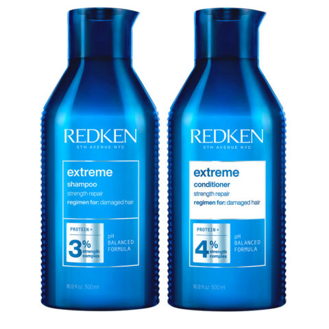 Redken Extreme Kit Shampoo 500ml and Conditioner 500ml - damaged hair