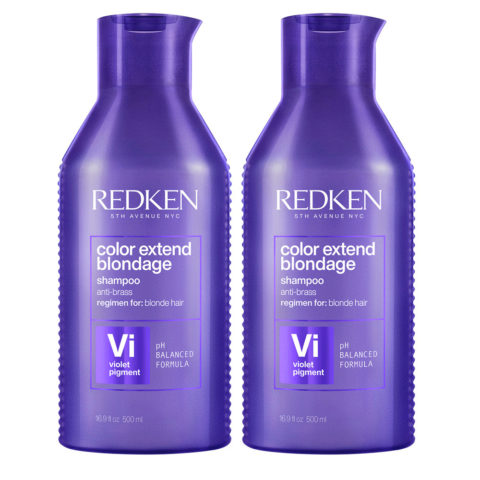 Redken Color Extend Blondage Kit of 2 Shampoo Special Size 500ml+500ml