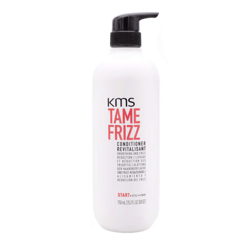 KMS Tame Frizz Conditioner 750ml - conditioner for medium-thick and frizzy hair