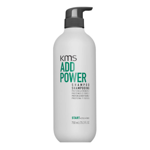 KMS Add Power Shampoo 750ml - shampoo for weak and fine hair