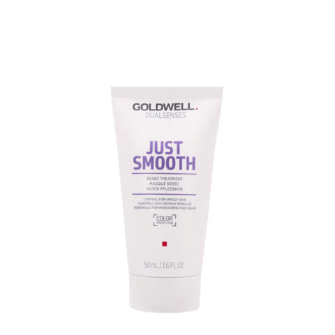Goldwell Dualsenses Just Smooth 60Sec Treatment 50ml - treatment for unruly and frizzy hair