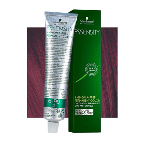 Schwarzkopf Essensity 6-99 Extra Dark Violet Blonde 60ml -  ammonia-free permanent colouring