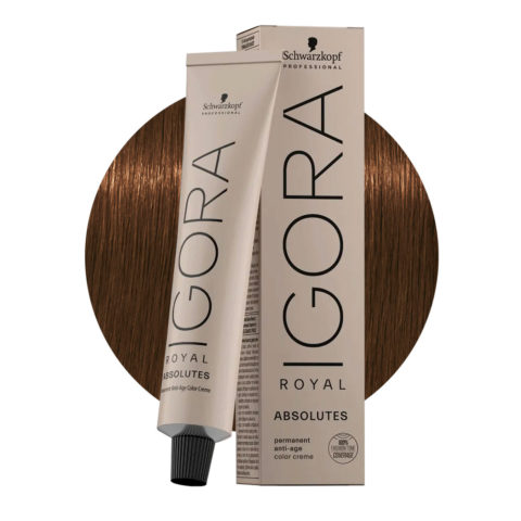 Schwarzkopf Igora Royal Absolutes 7-460 Natural Chocolate Beige Medium Blonde 60ml - permanent colouring