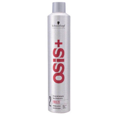 Schwarzkopf OSiS + Finish Freeze 500ml - Strong hold hairspray