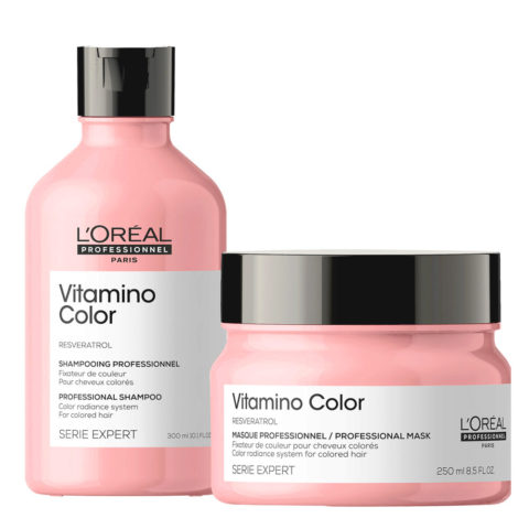 L'Oréal Professionnel Paris Vitamino Color Shampoo 300ml Mask 250ml