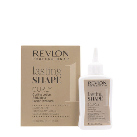 Revlon Lasting Shape Curly Natural Resistant 100ml (* 3) - curling lotion
