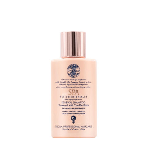 Tecna SPA Renewal Shampoo 100ml - regenerating shampoo for treated hair