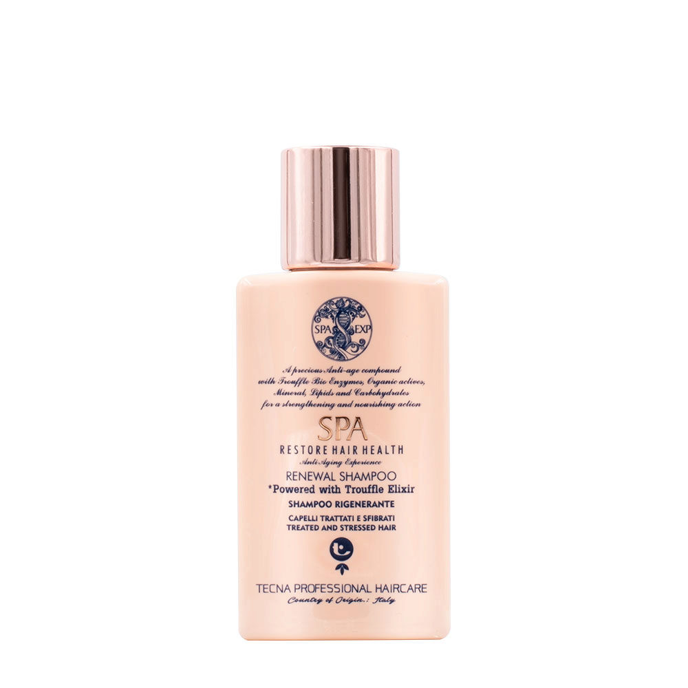 Tecna SPA Renewal Shampoo 100ml - regenerating shampoo for treated hair